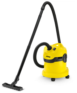 Хозяйственный пылесос Karcher WD 2 PLUS V-12/4/18/C (Жёлтый)