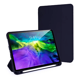 Чехол-книжка Gurdini Milano Series для iPad Pro 11 (2022) (Темно-синий)