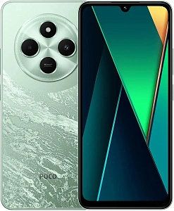 Смартфон Xiaomi POCO C75 6/128GB RU (Зелёный, 6 ГБ, 128 ГБ, RU, Dual nanoSim, Без Rustore)
