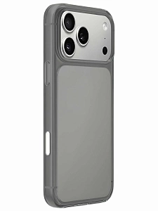 Чехол силиконовый прозрачный KZDOO GUARDIAN для iPhone 17 Pro Max (Черный)