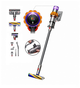 Пылесос Dyson V15 Detect Absolute Extra (Серебристый)