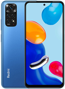 Смартфон Xiaomi Redmi Note 11 4/128GB Global (4 ГБ, 128 ГБ, Синий, Global, Dual nanoSim, Без Rustore)