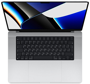 Ноутбук Apple Macbook Pro 16 2021 (M1 Pro 10-Core, GPU 16-Core, 16GB, 512GB) (16 ГБ, 512 ГБ, MK1E3, Серебристый)