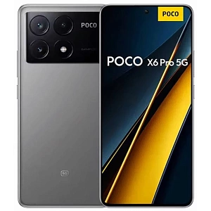 Смартфон Xiaomi POCO X6 Pro 5G 12/512GB Global (Серый, 512 ГБ, Global, 12 ГБ, Dual nanoSim, Без Rustore)