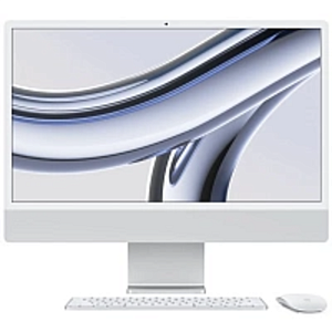Моноблок Apple iMac 24 2023 (M3 8-Core, GPU 8-Core, 8 ГБ, 256 ГБ) (Серебристый, 8 ГБ, 256 ГБ, MQR93)