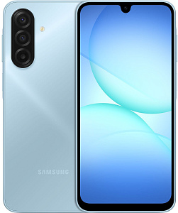 Смартфон Samsung Galaxy A17 (8 ГБ, 256 ГБ, Голубой, 4G, Dual nanoSim, Global, Без Rustore)