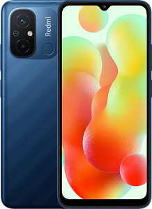 Смартфон Xiaomi Redmi 12C 6/128GB Global (Синий, 6 ГБ, 128 ГБ, Global, Dual nanoSim, Без Rustore)