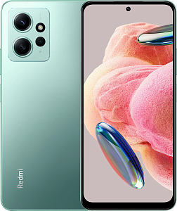 Смартфон Xiaomi Redmi Note 12 4G 8/256GB (Зелёный, 8 ГБ, 256 ГБ, Dual nanoSim, Global, Без Rustore)