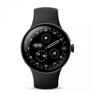 Умные часы Google Pixel Watch 4 (Matte Black/Obsidian, 45mm, LTE)