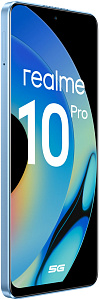 Смартфон Realme 10 Pro 5G 8/256GB (Голубой, 8 ГБ, 256 ГБ, Global, Dual nanoSim, Без Rustore)