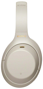 Беспроводные полноразмерные наушники Sony WH-1000XM4 (Серебристый)
