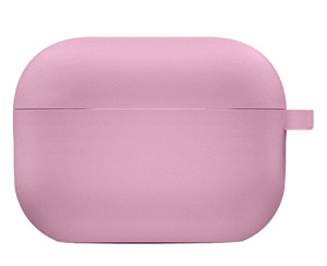 Чехол силиконовый для AirPods Pro 2 (Нежно-Розовый)