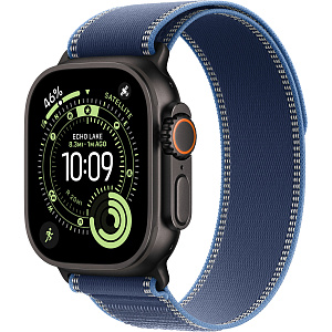 Умные часы Apple Watch Ultra 3 (Black, 49mm, Trail Loop, Blue/Bright Blue, M/L)