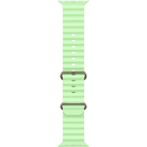 Умные часы Apple Watch Ultra 3 (Natural, 49mm, Ocean Band, Neon Green, One size)