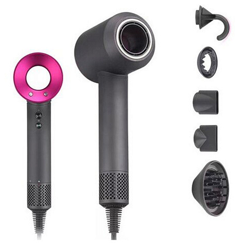 Фен Dyson Supersonic HD08 (Никель/Фуксия)