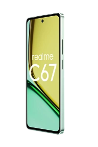 Смартфон Realme C67 6/128GB Global (128 ГБ, Зеленый, 6 ГБ, Global, Dual nanoSim, Без Rustore)