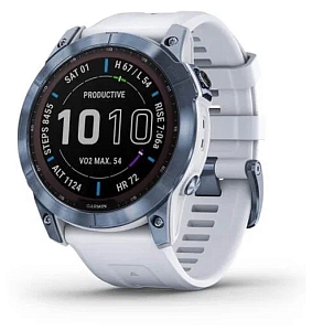 Умные часы Garmin Fenix 7X Sapphire Solar Wi-Fi (Синий)