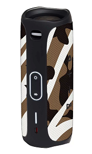 Портативная акустика JBL Flip 5 (Чёрный камуфляж)