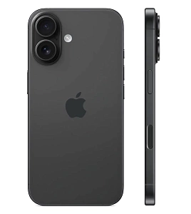 Смартфон Apple iPhone 16 256GB nanoSim+eSim (8 ГБ, 256 ГБ, Черный, nanoSim+eSim, Global, Без Rustore, Уценка)