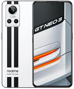 Смартфон Realme GT Neo 3 8/256GB Global (Белый, 256 ГБ, 8 ГБ, Global, Dual nanoSim, Без Rustore)