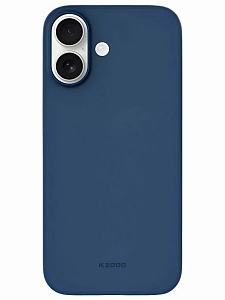 Чехол пластиковый KZDOO Air Skin для iPhone 17 (Синий)