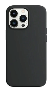 Чехол силиконовый KZDOO MAG ICOAT для iPhone 15 Pro (Черный)