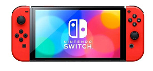 Игровая приставка Nintendo Switch (Mario, 64 ГБ, 7", OLED)