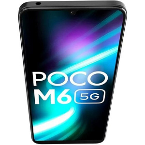 Смартфон Xiaomi POCO M6 4G 6/128GB (Черный, 128 ГБ, 6 ГБ, Dual nanoSim, Global, Без Rustore)