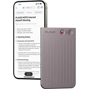 Диктофон Plaud Note ChatGPT AI Voice Recorder (Сияющая звезда, 64 ГБ)