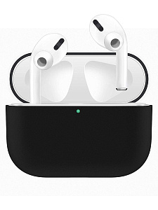 Чехол силиконовый для AirPods Pro (Белый)