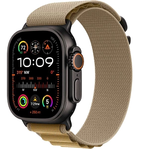 Умные часы Apple Watch Ultra 2 49 мм (2024) Black Case with Alpine Loop (49mm, Tan S, S)
