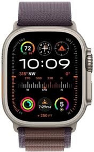 Умные часы Apple Watch Ultra 2 49 мм Titanium Case with Alpine Loop (49mm, Индиго M, M)