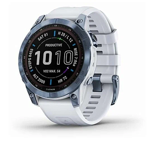 Умные часы Garmin Fenix 7 Sapphire Solar (Синий)
