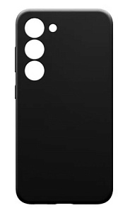 Чехол силиконовый для Samsung Galaxy S23 (Черный)