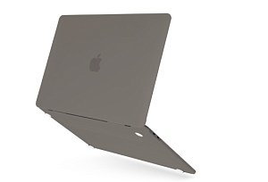 Чехол накладка Gurdini на MacBook Pro 13 (Серый)