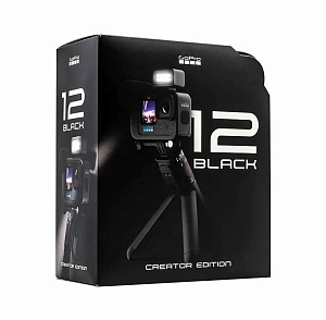 Экшн-камера GoPro HERO12 (Чёрно-серый, Creator Edition Bundle)