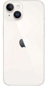 Смартфон Apple iPhone 14 256GB eSIM (256 ГБ, Белый, США, 6 ГБ, eSim, Без Rustore)
