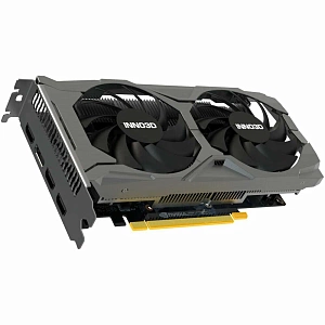 Видеокарта Inno3D GeForce GTX 1650 4096Mb, Twin X2 OC V3 (N16502-04D6X-171330N) 1xHDMI, 3xDP Ret (Чёрный)