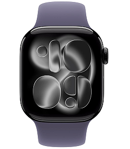 Умные часы Apple Watch Series 11 (Black, Purple Fog, Sport Band, 46mm, S/M)