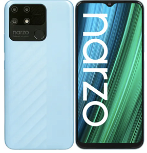 Смартфон Realme Narzo 50A 4/128GB Global (Синий, 4 ГБ, 128 ГБ, Global, Dual nanoSim, Без Rustore)