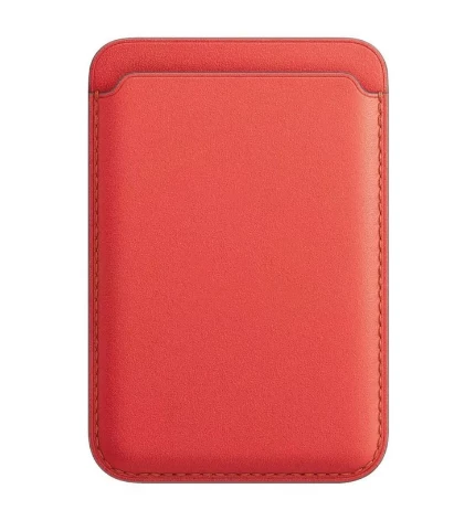 Картхолдер Leather Wallet (Красный)